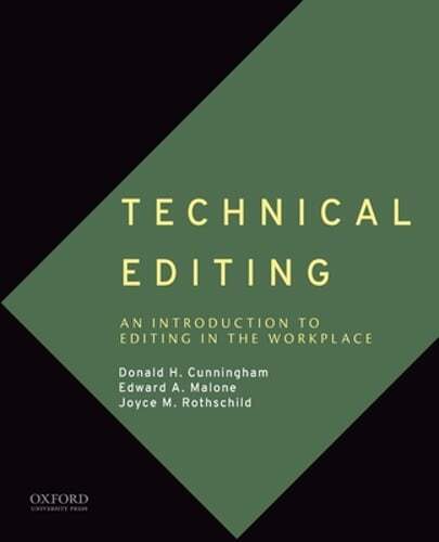 Technical Editing: An Introduction to Editing in the Workplace by Cunningham