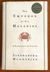 SIGNED INSCRIBED The Emperor of All Maladies by Siddartha Mukherjee (2010, HC)