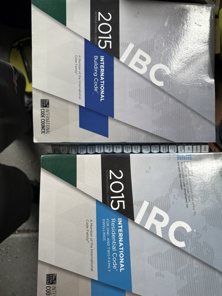 IRC IBC IECC 2015 Code Book Set