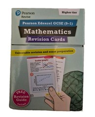 Pearson Edexel GCSE Higher Mathematics Revision Cards for 2026/2027 exams