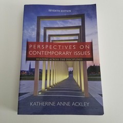 Perspectives on Contemporary Issues: Reading Across the Disciplines, 7th Edi…