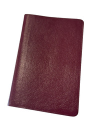 NIV Thinline Bible 1996 Burgundy Bonded Leather Color Maps 1984