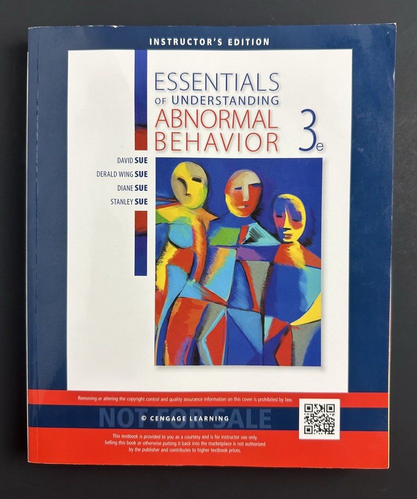Essentials of Understanding Abnormal Behavior (MindTap Course List) Paperback