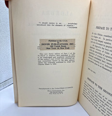 Textbook of Algebra Part One G. Chrystal – PB – 1961 – Dover Edition