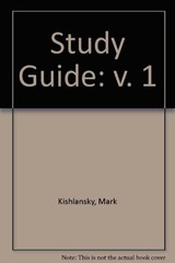 1: STUDY GUIDE, VOLUME I By Mark Kishlansky & Patrick Geary
