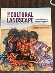 Cultural Landscape, The: An – Hardcover, by Rubenstein James – Very Good