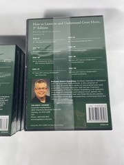 Lot THE GREAT COURSES DVDs & Guidebooks 7 Sets Art Music History (106 Discs)