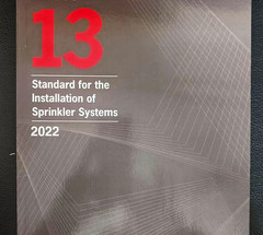 13, Standard for the Installation of Sprinkler Systems 2022 USA STOCK.