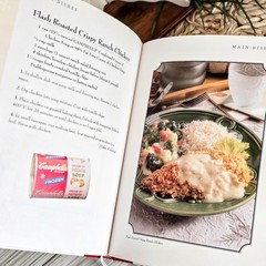 🥫 🍲 Vintage 2000 Campbell’s Classic Recipes Hardcover Cookbook | Cutout Image