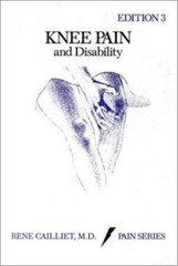Knee Pain and Disability; Pain Series – 0803616228, paperback, Rene Cailliet
