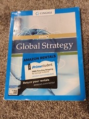 Global Strategy – Paperback By Peng, Mike W – GOOD Condition No Marking..