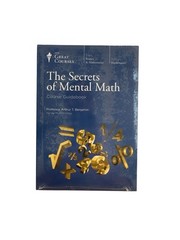 GREAT COURSES The Secrets of Mental Math 2 Disc DVD Set w/Course Guidebook NEW