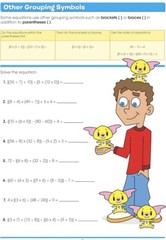 School Zone – Math Basics 5 Workbook – 64 Pages Ages 10 to 11 5th Grade Divisi..