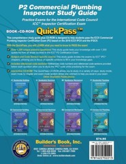 P2 Commercial Plumbing Inspector QuickPass Study Guide Based On 2018 IPC & 2018