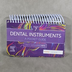 Dental Instruments : A Pocket Guide Spiral Linda Bartolomucci Boy