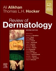 Review of Dermatology by Ali Alikan MD & T Hocker PAPERBACK 9780323653862