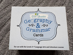 The Good and the Beautiful Geography & Grammar Cards Levels 5–7 Language Arts