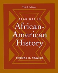 Readings in African-American History Paperback Thomas R. Frazier