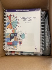 NEW BJU Press 7th grade FUNDAMENTALS OF MATH Complete Subject Kit 3rd ed Box Set