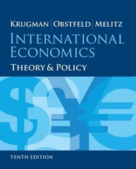 International Economics: Theory and Policy (10th Edition) (Pearson Series in…
