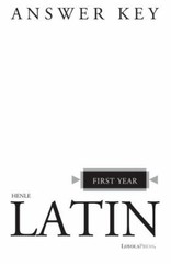Henle Latin Ser.: Henle Latin First Year Answer Key by Robert J. Henle (1958,…