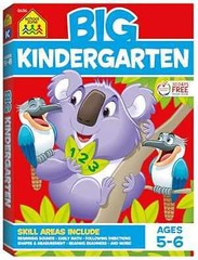 School Zone Big Kindergarten – Paperback, by School Zone; Joan – Acceptable p