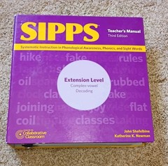 Sipps Extension Level Third Edition Teachers Manuel Complete No Writing On Pages