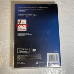 American Heart Association BLS Basic Life Support 2-Disc DVD 2020