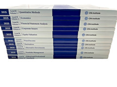 2025 CFA Program Curriculum Level II Set (1-10) Paperback by CFA Institute -FREE