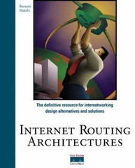 Internet Routing Architectures by Halabi, Bassam, Very Good Book
