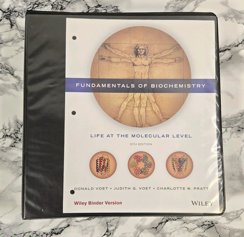 Fundamentals Of Biochemistry Life At The Molecular Level 5th Fifth Edition Book