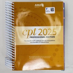 CPT Professional 2025 by American Medical Association (2024, Spiral)