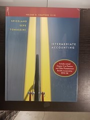 Intermediate Accounting – Revised Edition, Volume 2 by James Sepe, J. David…