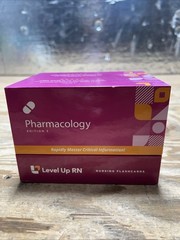 Level Up RN Pharmacology Edition 3 Nursing Flashcards