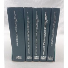 Websters Pocket Reference Library 5 Book Set Trident Press 1998 Green Hardcover