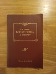 How to Write Science Fiction & Fantasy – Paperback By Card, Orson Scott
