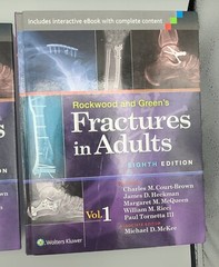 Rockwood and Green’s Fractures in Adults 8th Edition Hardcover 2 VOLUMES SET