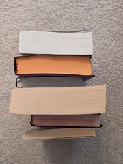 Holy Bible Book Lot Of (6). KJV Red Letter Edition, New Testament + 4 Others.