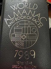 The World Almanac and Book of Facts – Hardcover, by Pharos Books – Very Good b