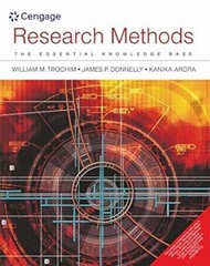 NEW: Research Methods: The Essential Knowledge Base By Trochim 2nd INT ED