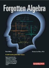 Forgotten Algebra – Paperback By Bleau, Barbara Lee – VERY GOOD