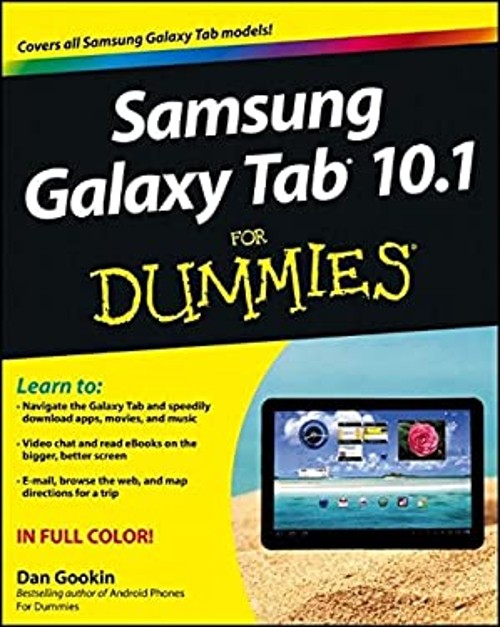 Samsung Galaxy Tab 10.1 for Dummies® Paperback Sandra, Gookin, Da