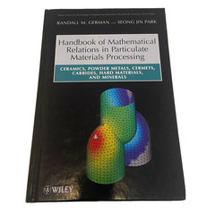 Handbook of Mathematical Relations in Particulate Materials Processing HC 2008