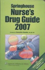 Springhouse Nurse’s Drug Guide 2007 by Springhouse, Acceptable Book