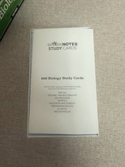 Biology 2004 Spark Notes Study Cards 600 Count Complete Set Education Study Note