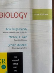 Discover Biology Fifth Edition Looseleaf Sheet only 2012 Brand New