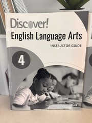 LOT OF 2 Discover! English Language Arts Instructor Guide & Assessment Booklet