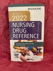 Mosbys 2022 Nursing Drug Reference- Nursing Drug Reference Skidmore