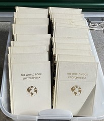 Vintage 1956 The World Book Encyclopedia Complete Set Volumes 1-19 (A-Z + Guide)
