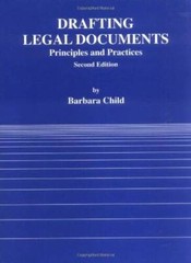 Drafting Legal Documents Principles and Practices (American Casebook) – GOOD
